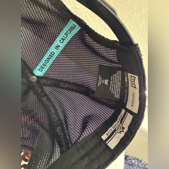 Melin Odysea Mac Retro Hydro Men’s Hat in Black - Picture 5 of 7